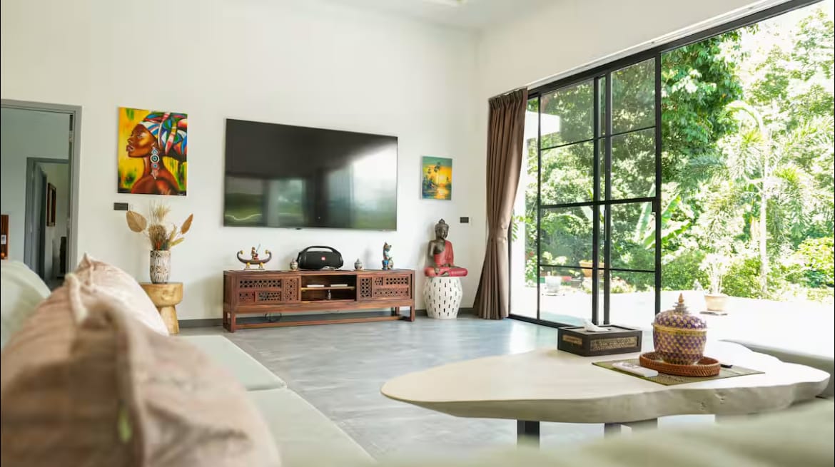 มุมพักผ่อนของ Villa des Princes