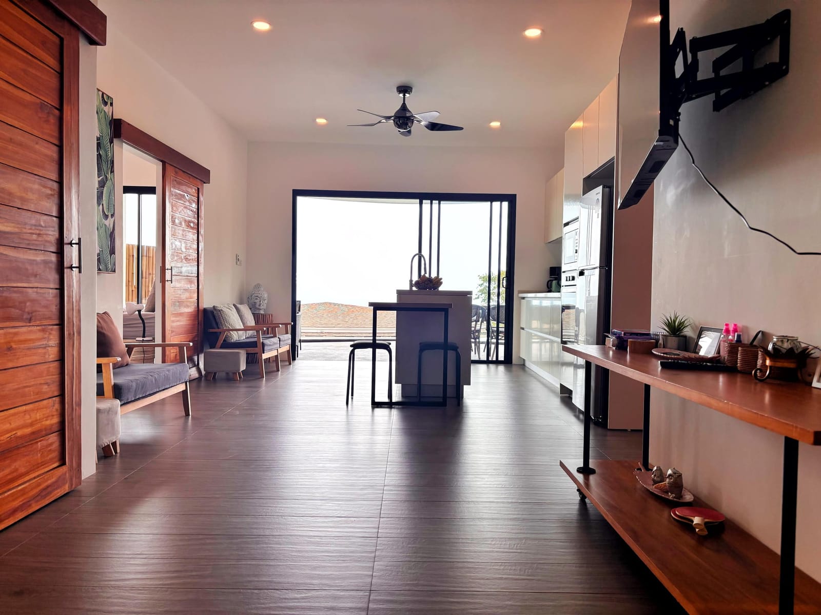 ห้องนั่งเล่นของ Villa Selma