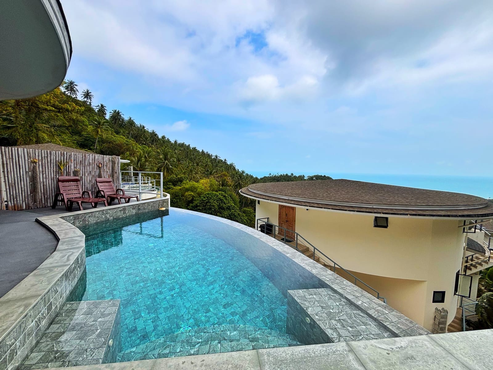 Villa Selma, a sea-view villa in the Lamai hills